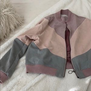 Pastel bomber jacket